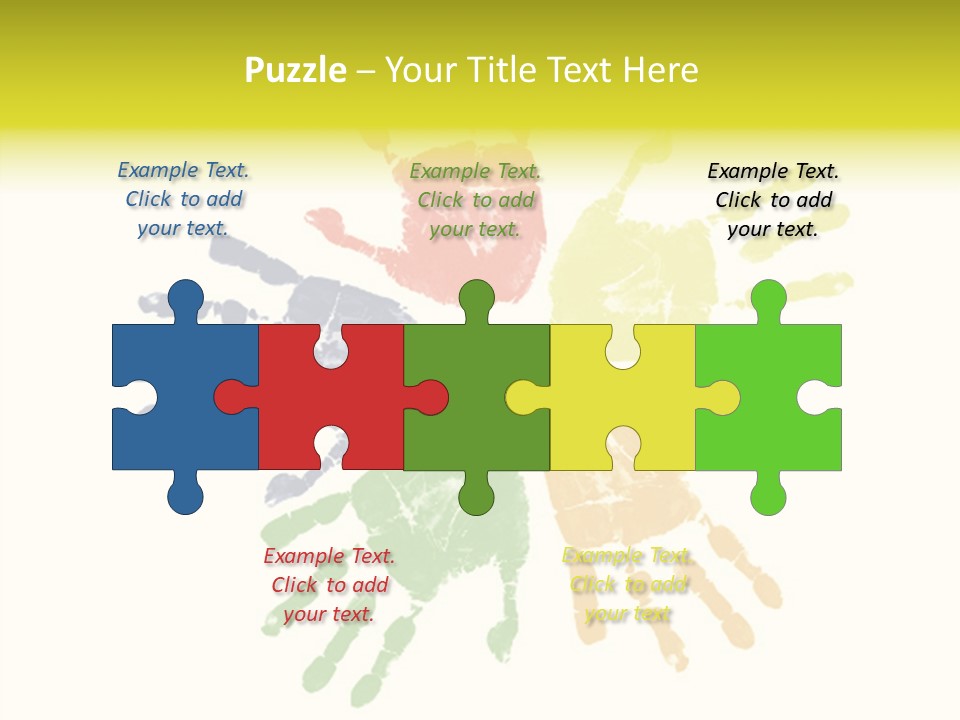 Left Yellow Red PowerPoint Template