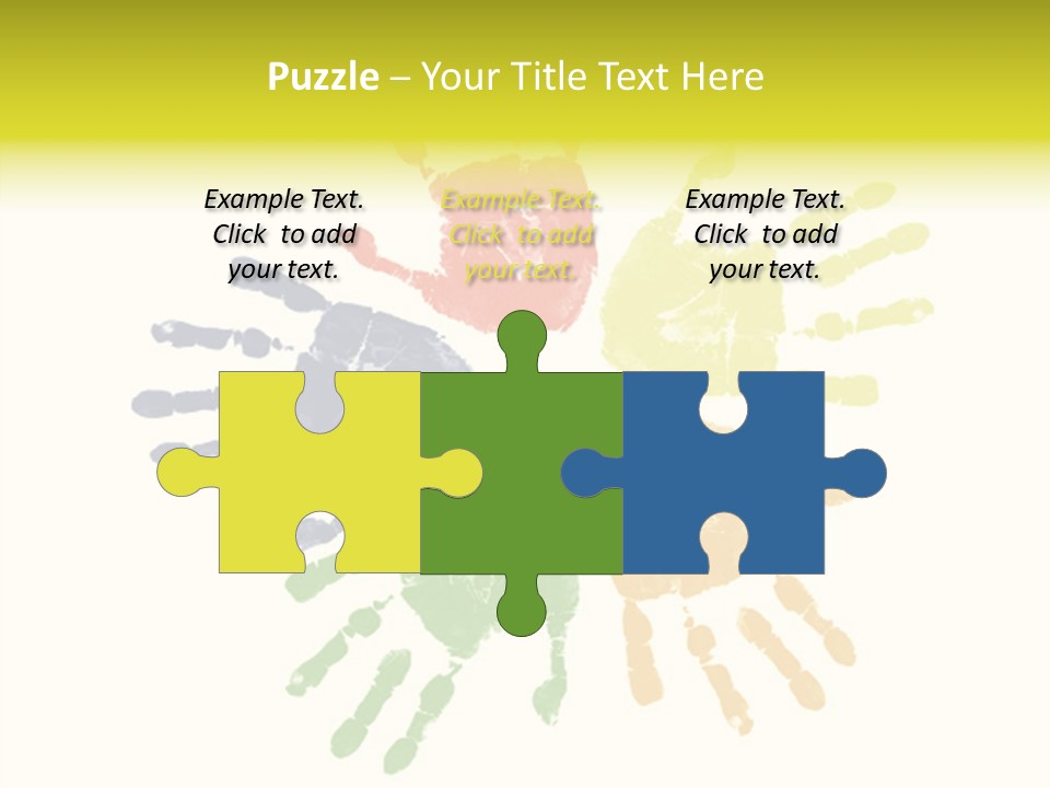 Left Yellow Red PowerPoint Template