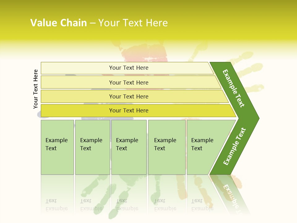 Left Yellow Red PowerPoint Template