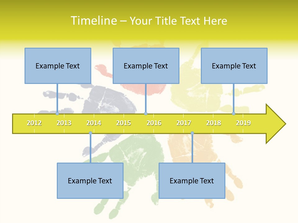 Left Yellow Red PowerPoint Template