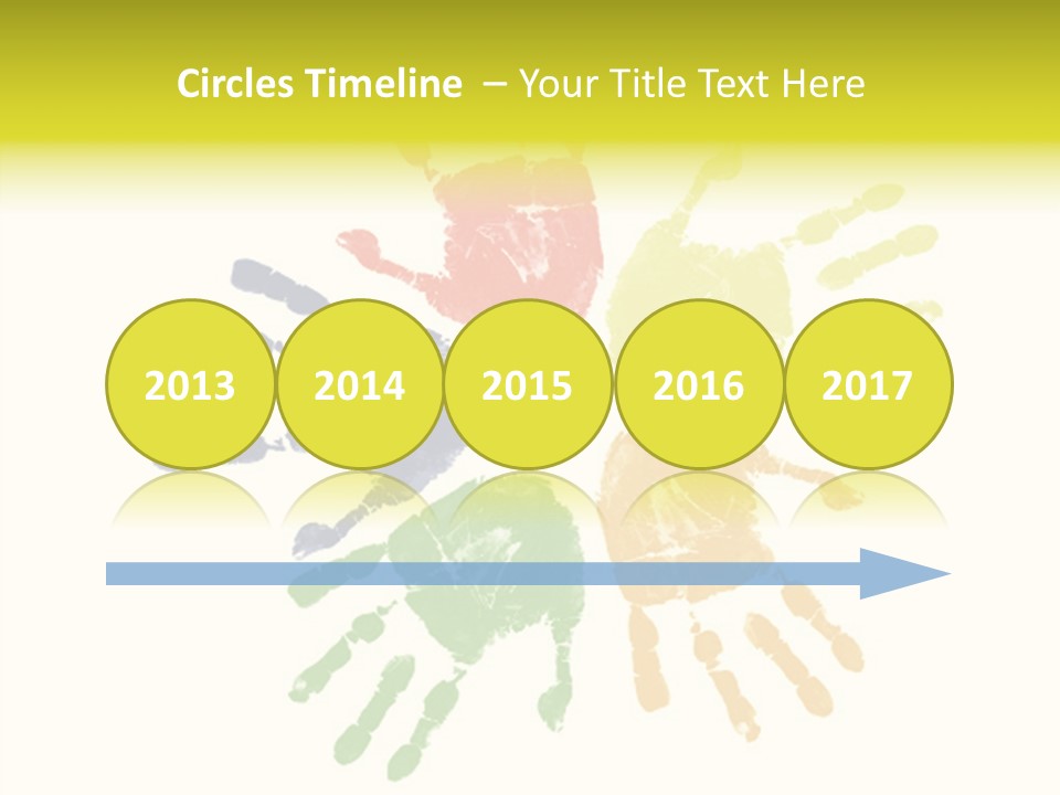 Left Yellow Red PowerPoint Template