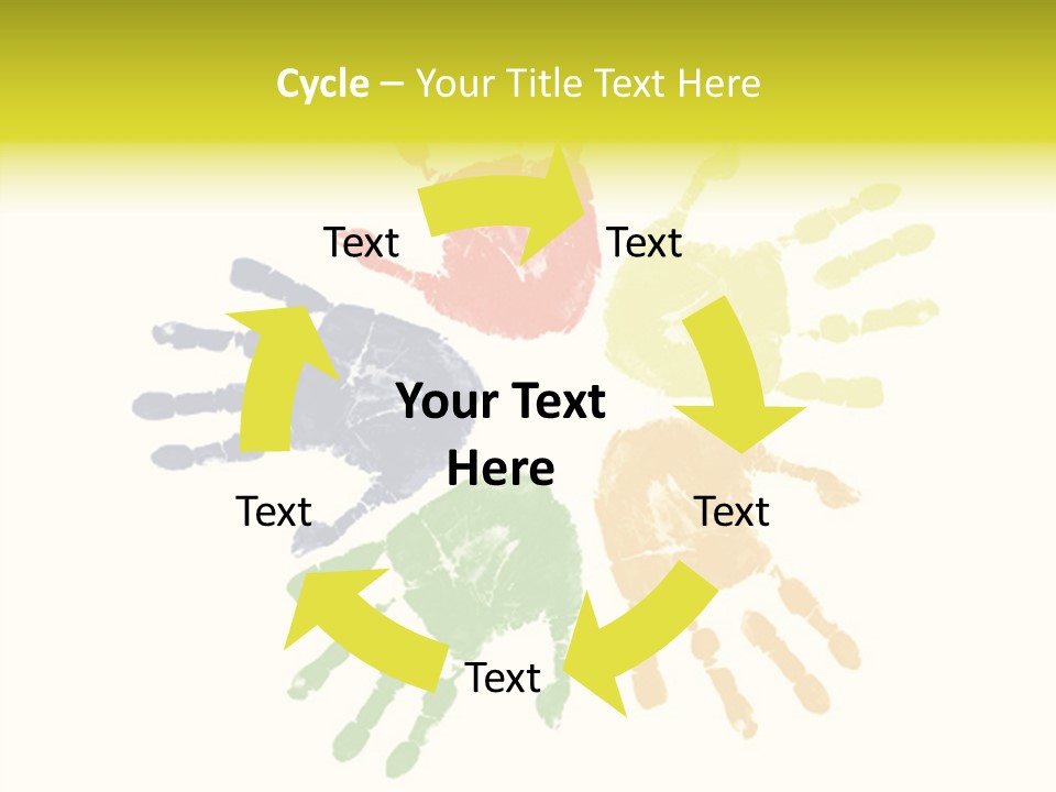 Left Yellow Red PowerPoint Template