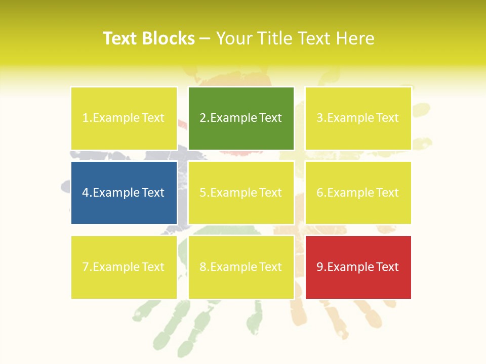 Left Yellow Red PowerPoint Template