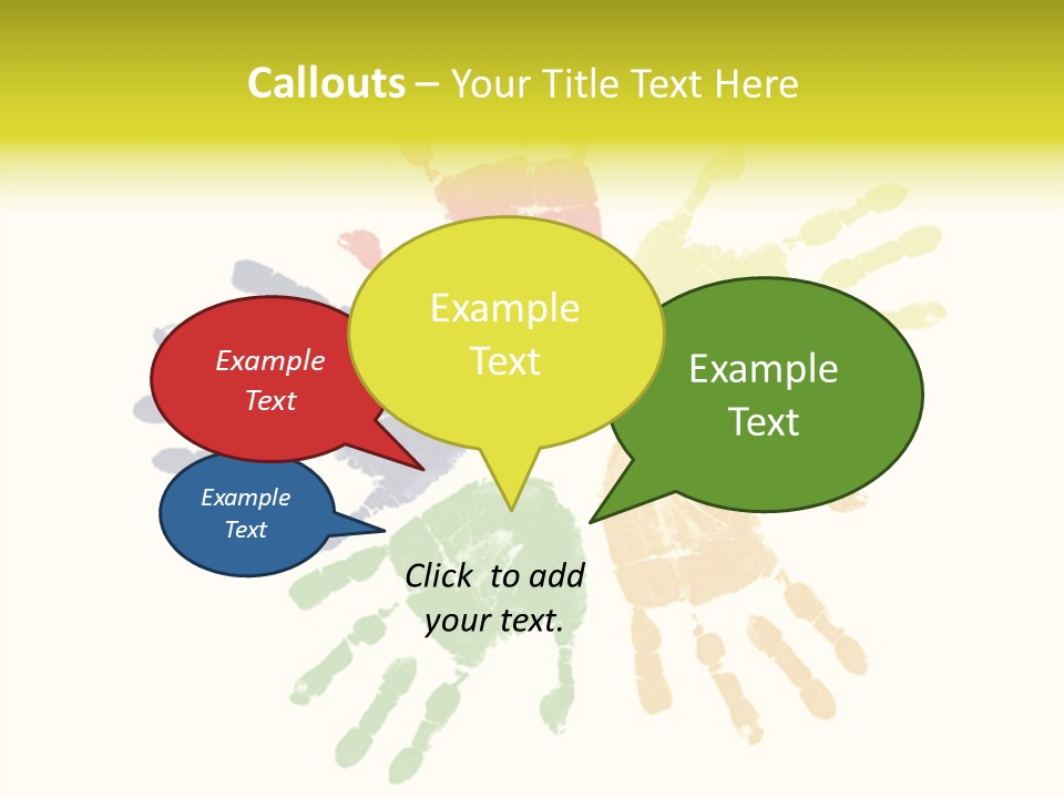 Left Yellow Red PowerPoint Template