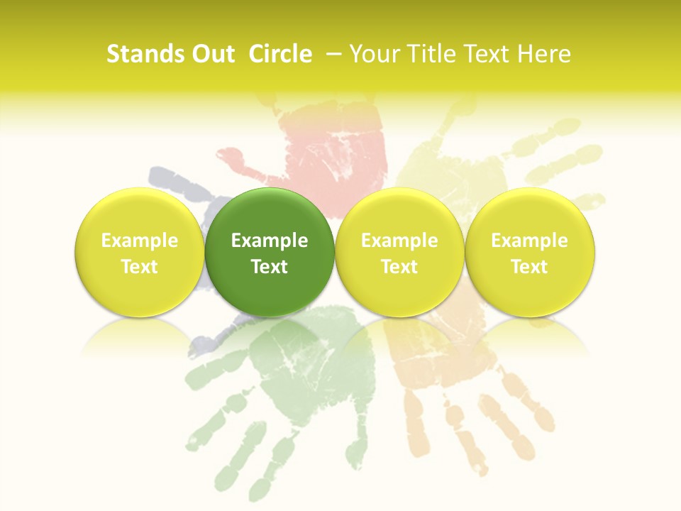 Left Yellow Red PowerPoint Template