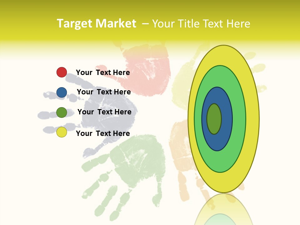 Left Yellow Red PowerPoint Template