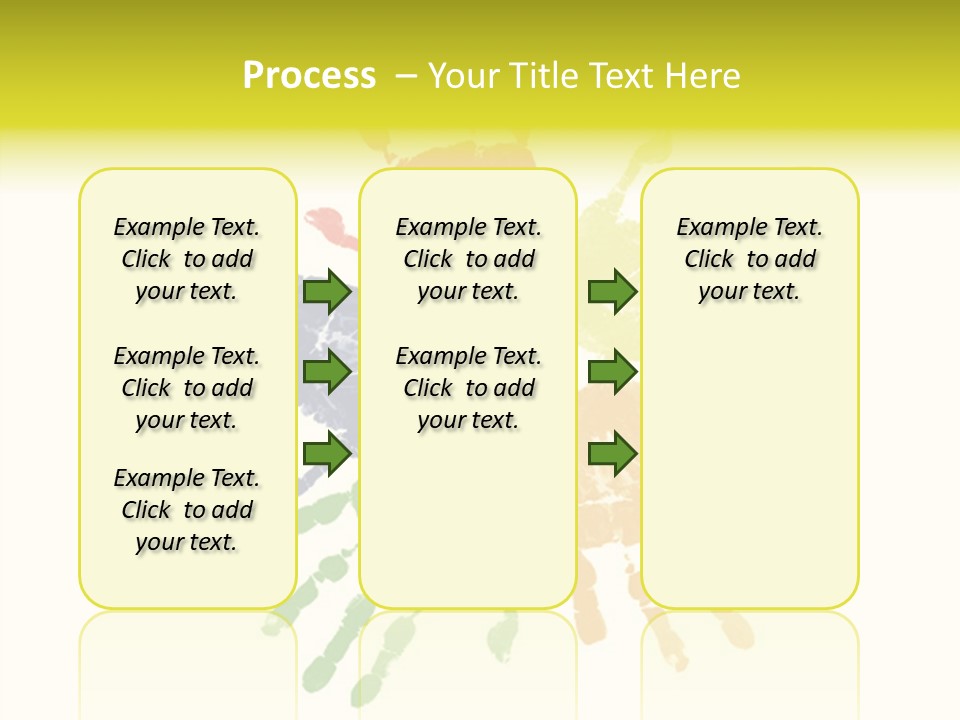 Left Yellow Red PowerPoint Template