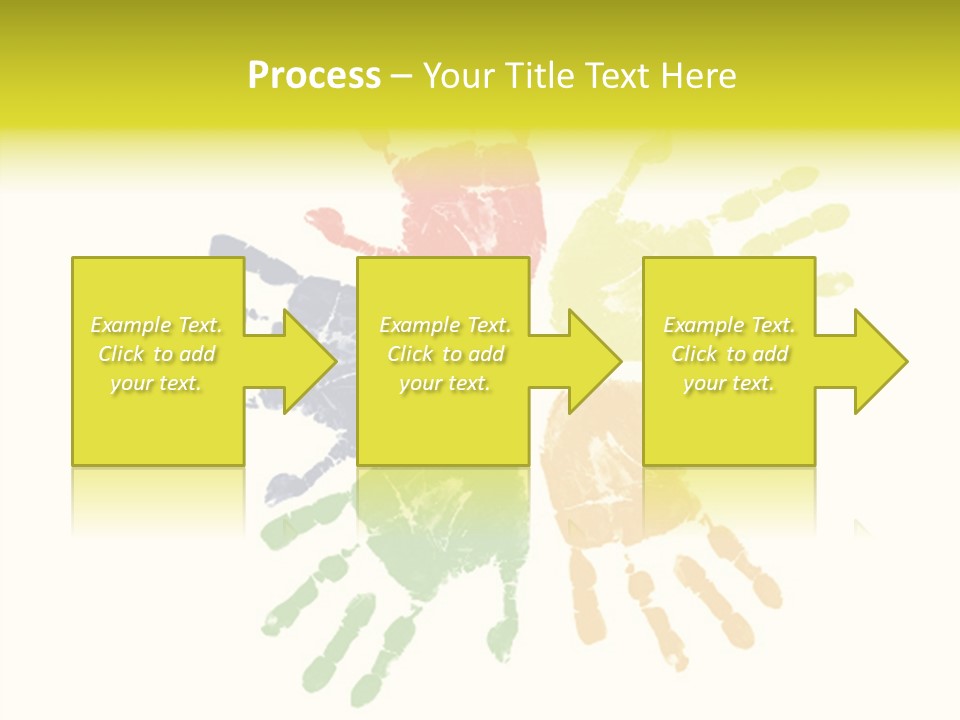 Left Yellow Red PowerPoint Template