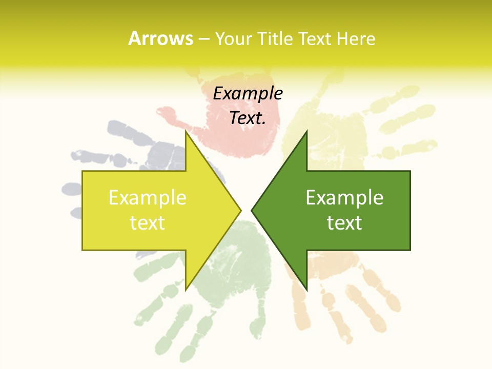 Left Yellow Red PowerPoint Template