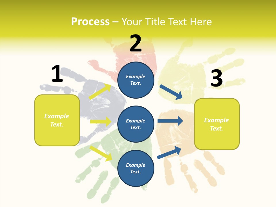 Left Yellow Red PowerPoint Template