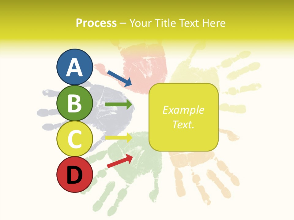 Left Yellow Red PowerPoint Template