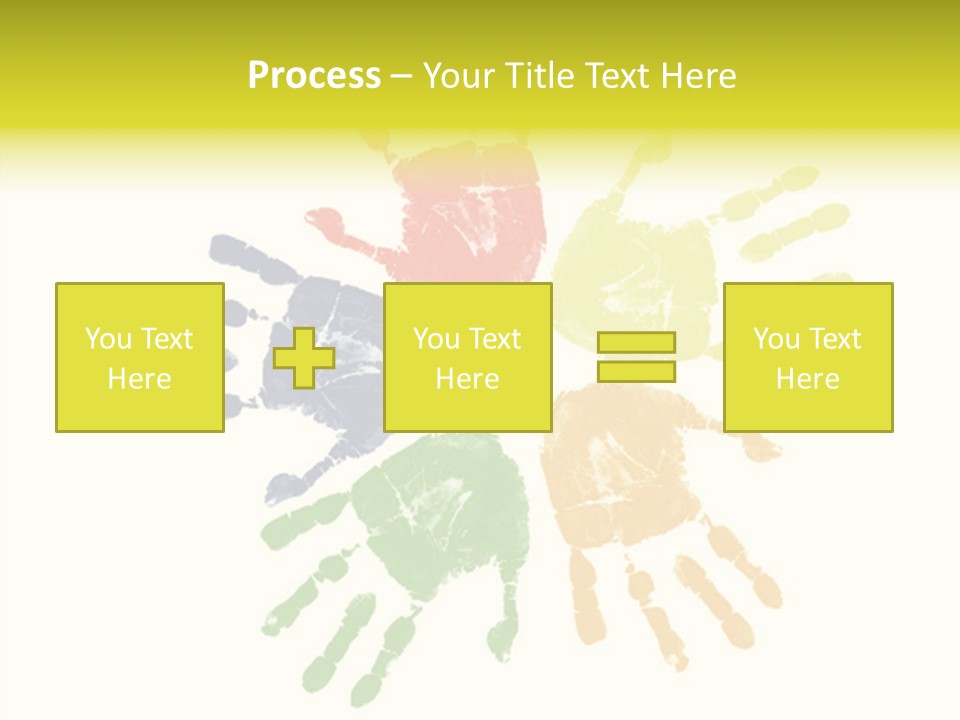 Left Yellow Red PowerPoint Template