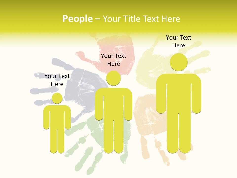 Left Yellow Red PowerPoint Template