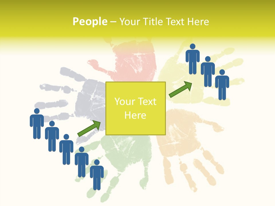 Left Yellow Red PowerPoint Template