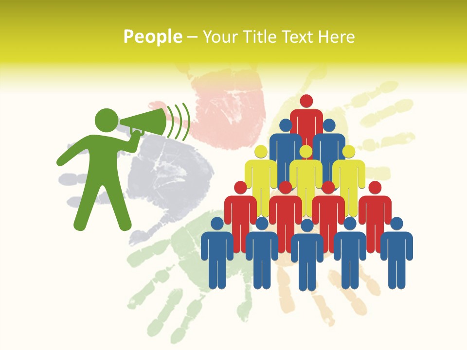 Left Yellow Red PowerPoint Template