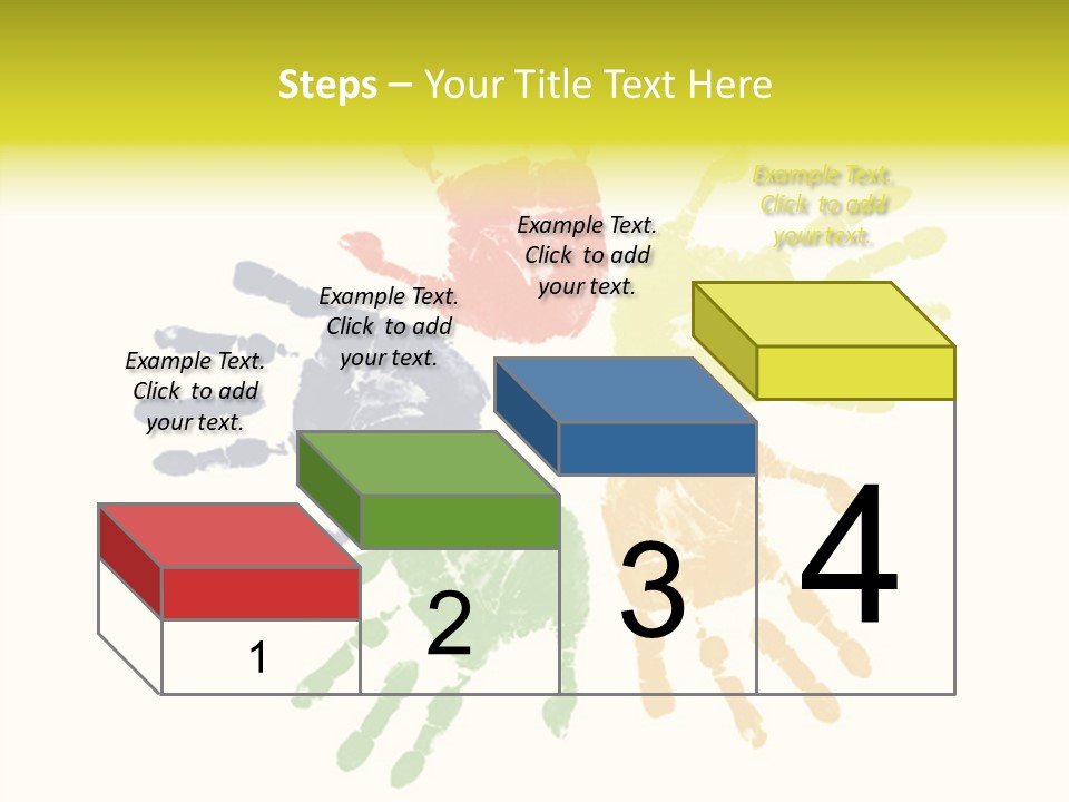 Left Yellow Red PowerPoint Template