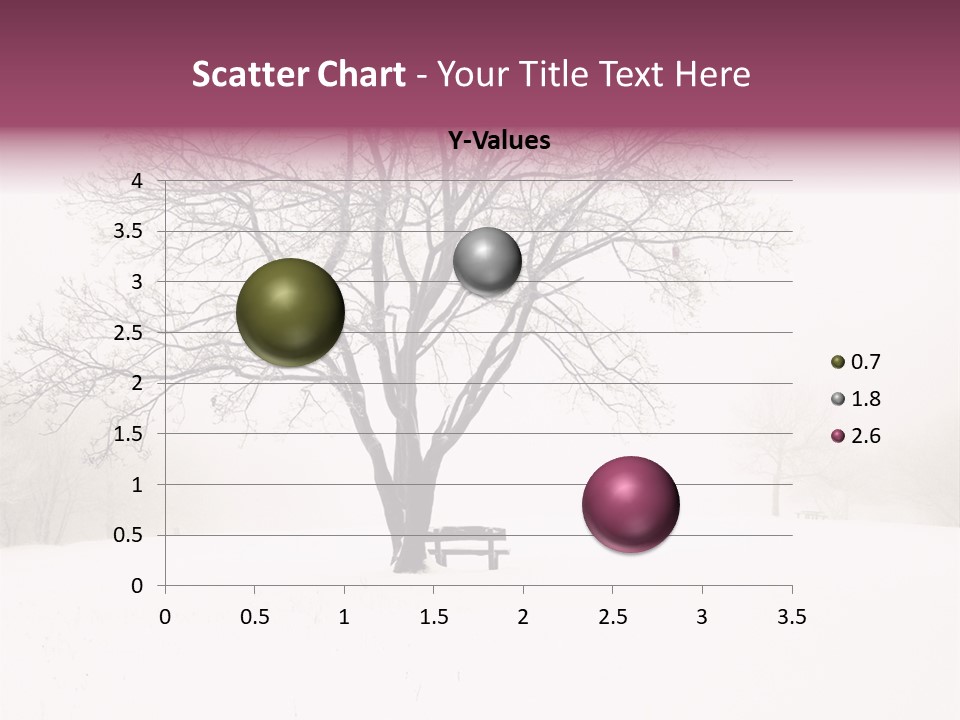 Sun Forest Snowfall PowerPoint Template