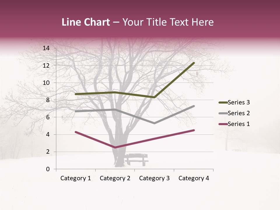 Sun Forest Snowfall PowerPoint Template