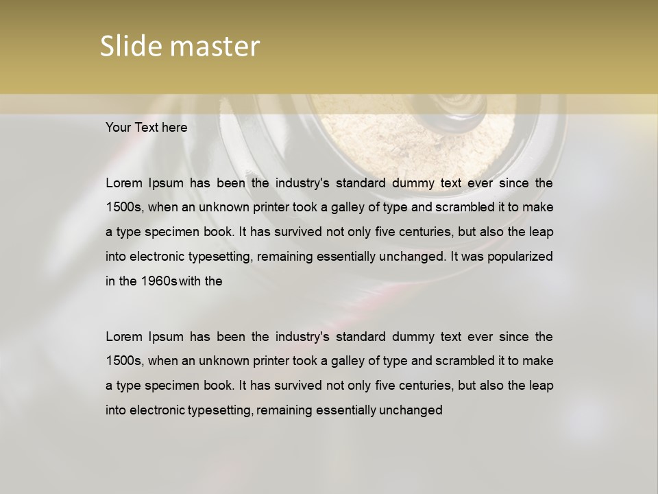 Rose Open Cork PowerPoint Template