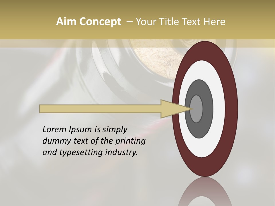 Rose Open Cork PowerPoint Template