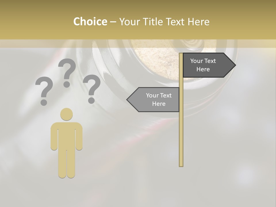 Rose Open Cork PowerPoint Template