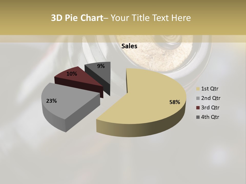 Rose Open Cork PowerPoint Template