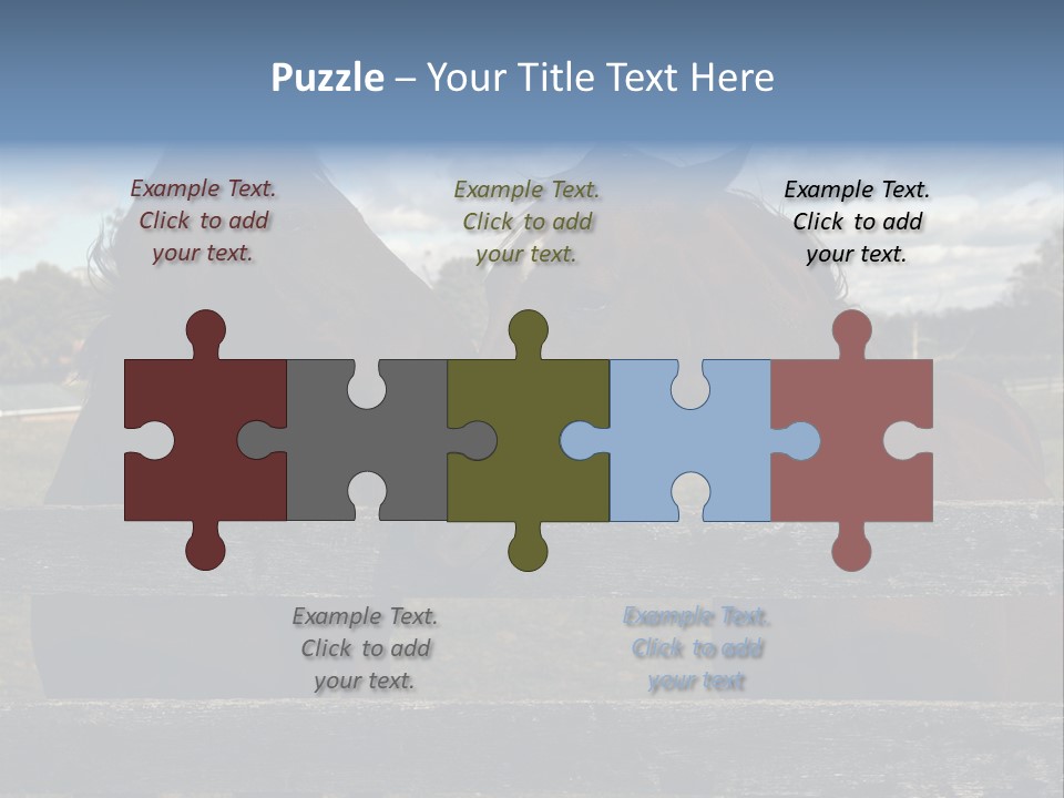 Leaflet Object Brochure PowerPoint Template