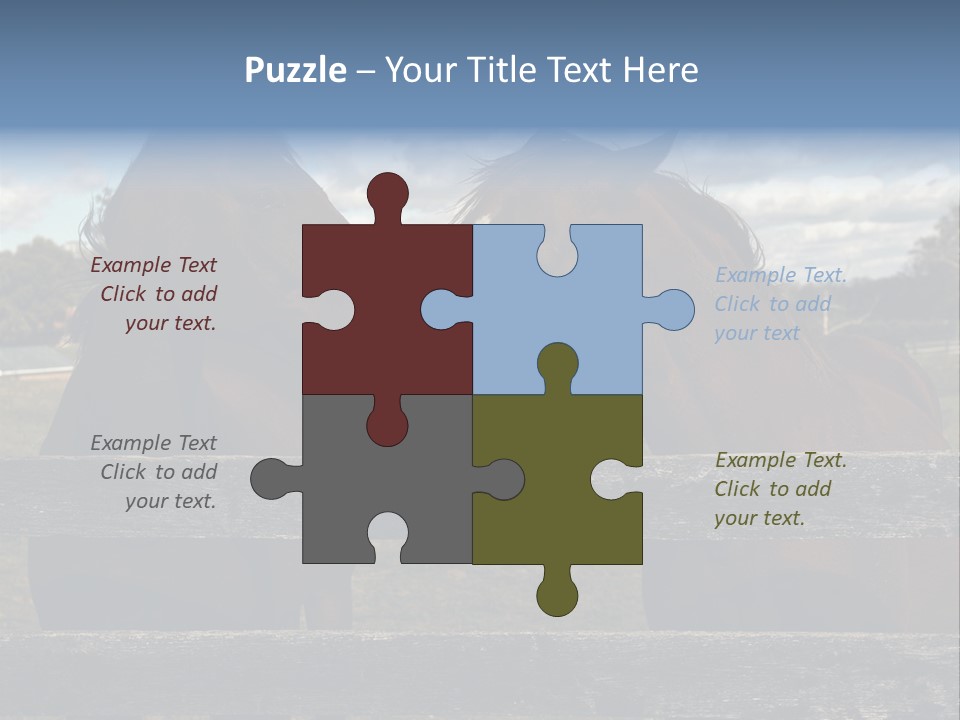 Leaflet Object Brochure PowerPoint Template