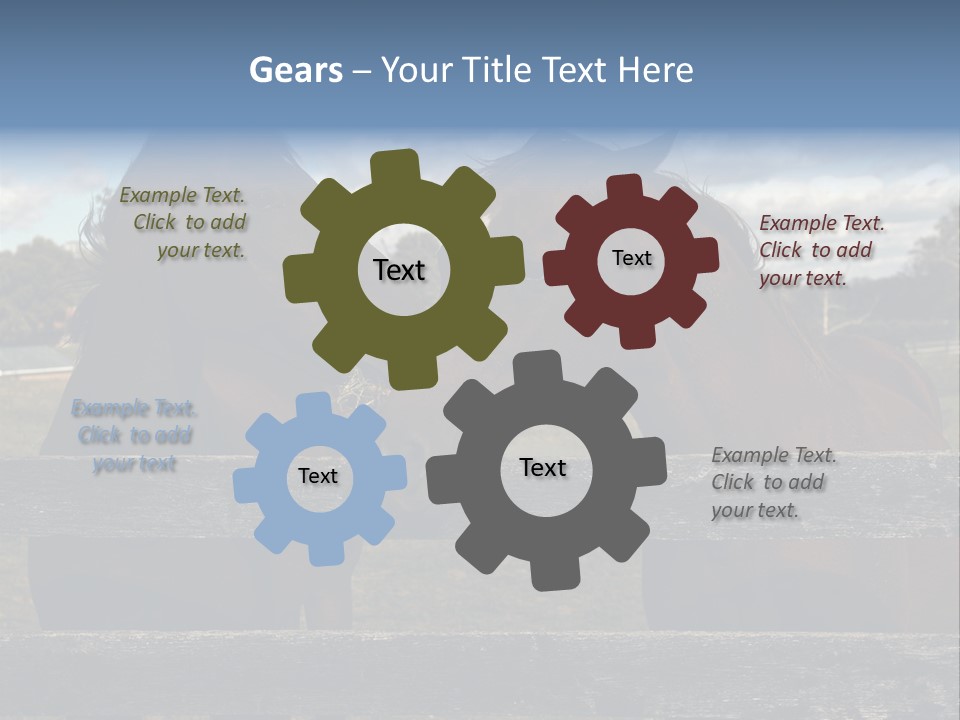 Leaflet Object Brochure PowerPoint Template