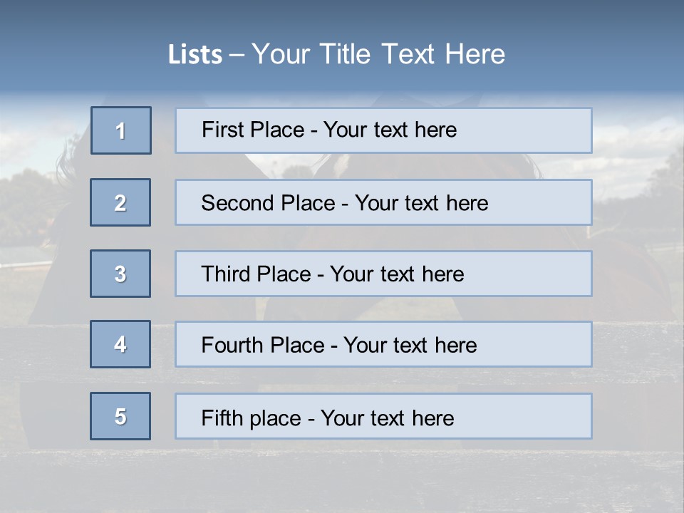 Leaflet Object Brochure PowerPoint Template