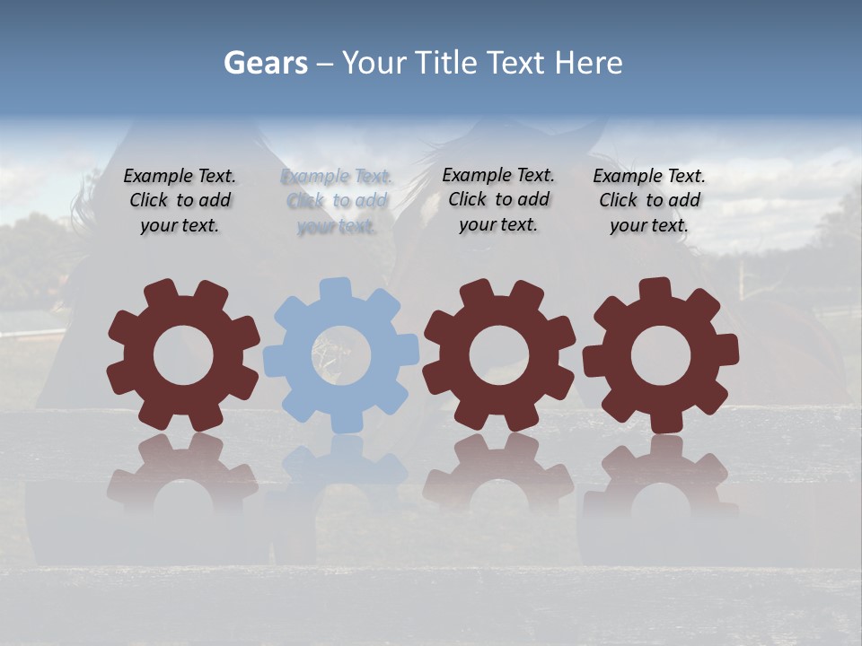 Leaflet Object Brochure PowerPoint Template