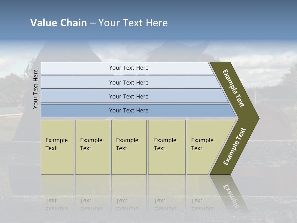 Leaflet Object Brochure PowerPoint Template