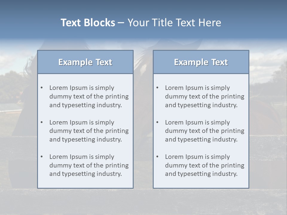 Leaflet Object Brochure PowerPoint Template