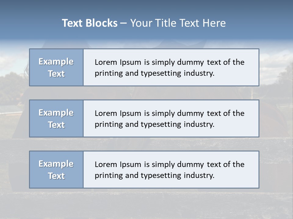 Leaflet Object Brochure PowerPoint Template