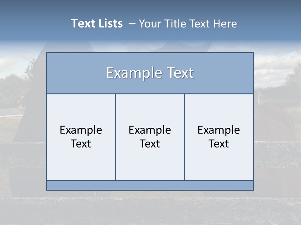 Leaflet Object Brochure PowerPoint Template