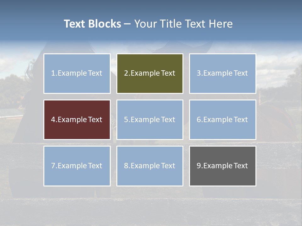 Leaflet Object Brochure PowerPoint Template