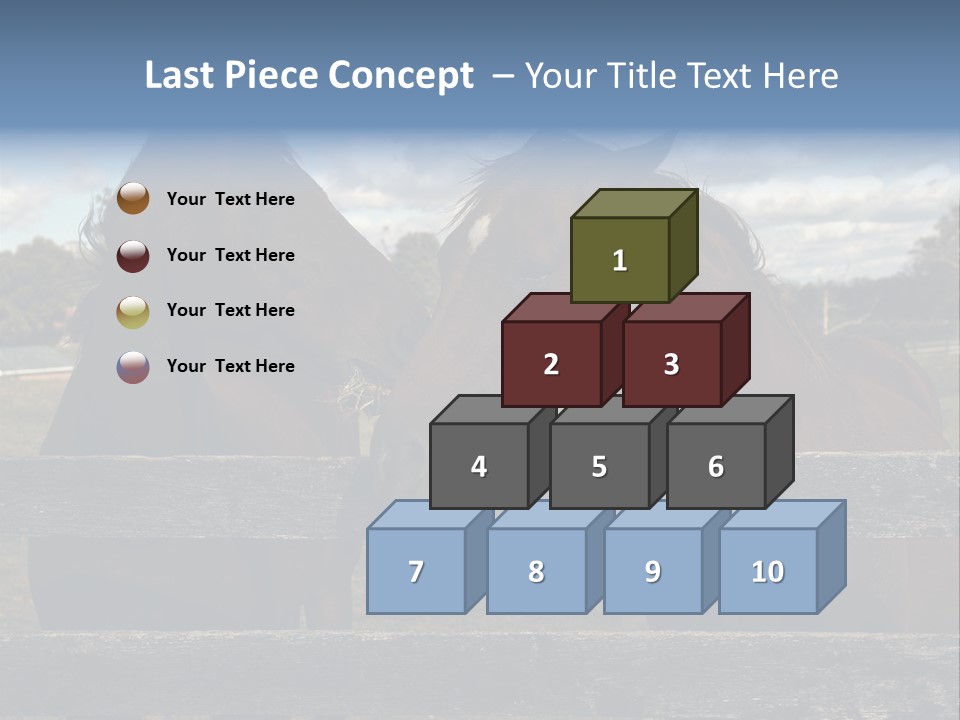 Leaflet Object Brochure PowerPoint Template