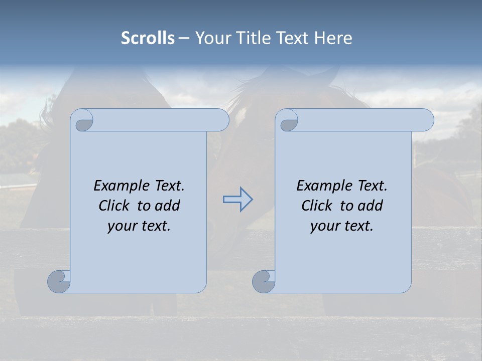 Leaflet Object Brochure PowerPoint Template
