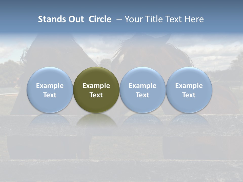 Leaflet Object Brochure PowerPoint Template