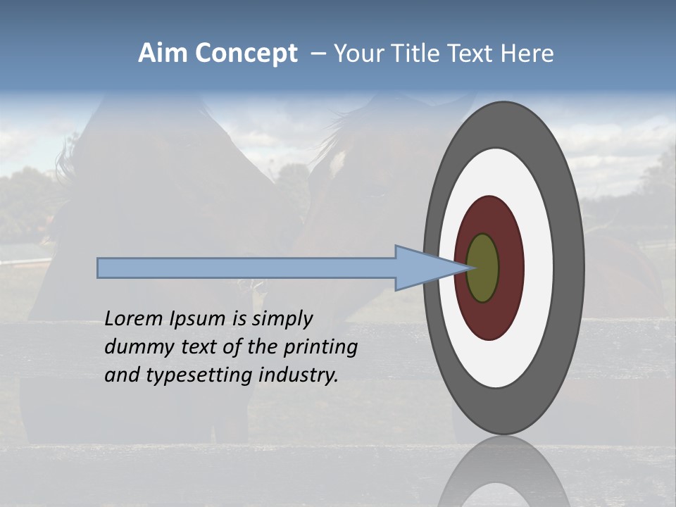 Leaflet Object Brochure PowerPoint Template