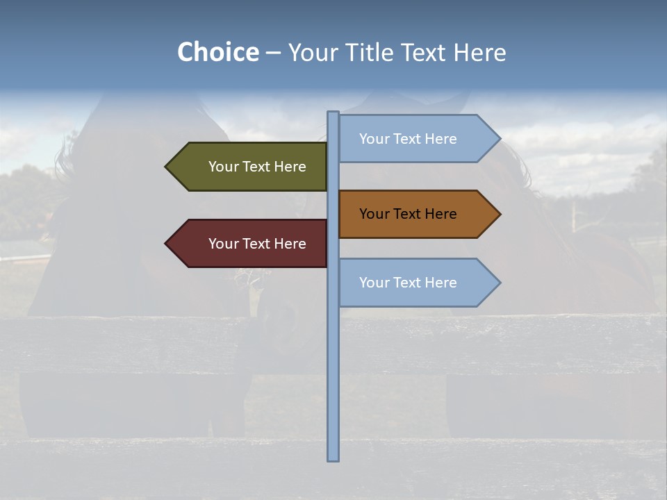 Leaflet Object Brochure PowerPoint Template