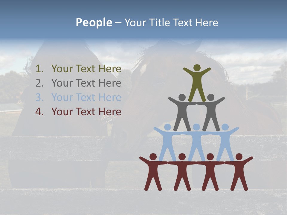 Leaflet Object Brochure PowerPoint Template