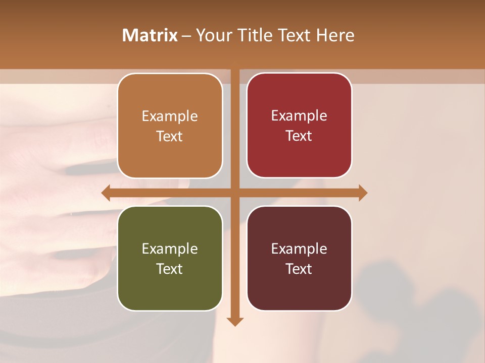 Weights Dumbbells Abs PowerPoint Template