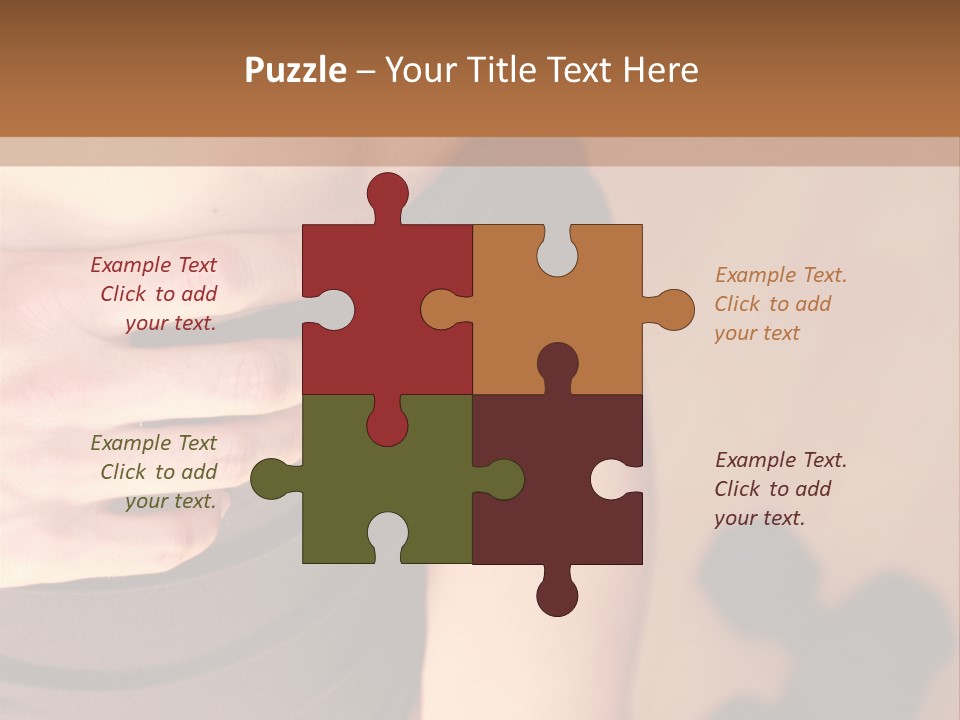 Weights Dumbbells Abs PowerPoint Template