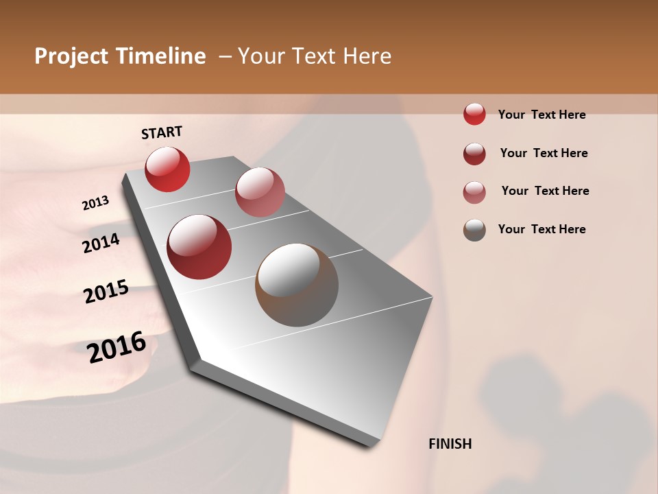 Weights Dumbbells Abs PowerPoint Template