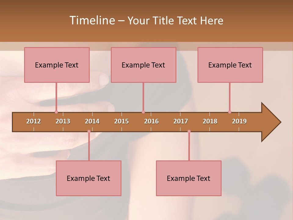 Weights Dumbbells Abs PowerPoint Template