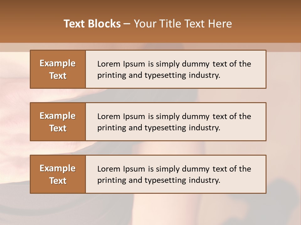 Weights Dumbbells Abs PowerPoint Template