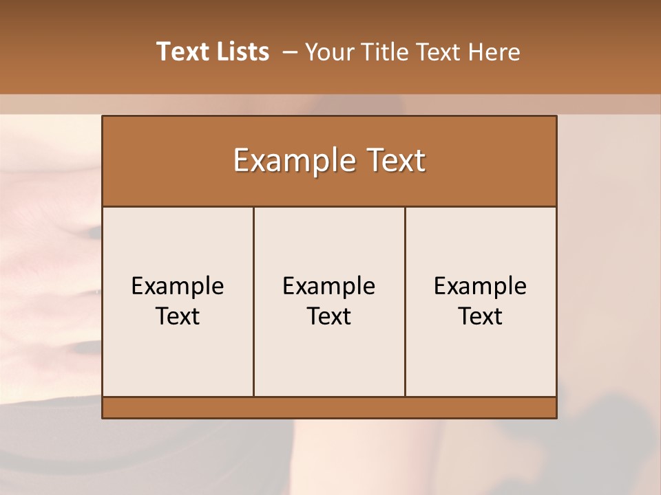 Weights Dumbbells Abs PowerPoint Template