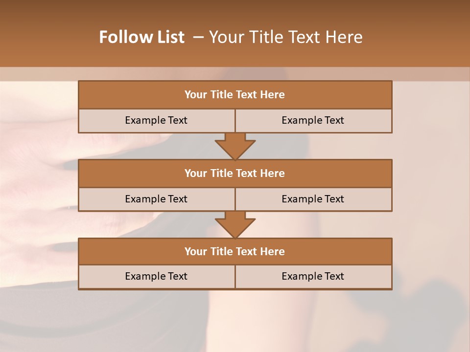 Weights Dumbbells Abs PowerPoint Template