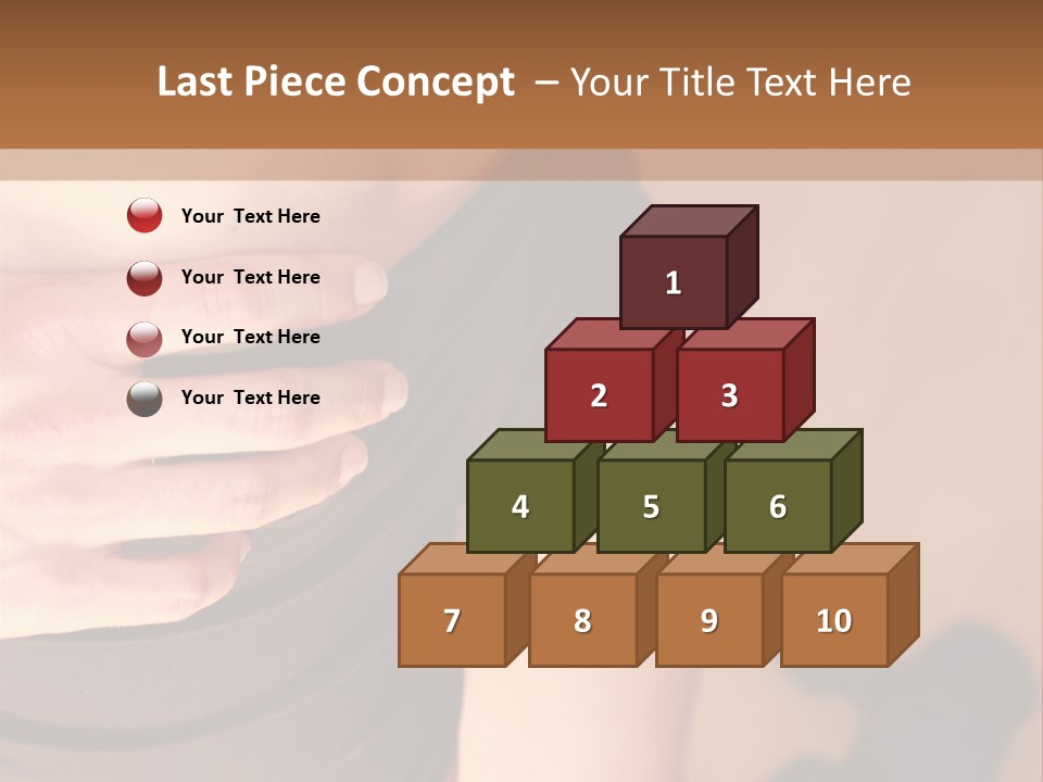 Weights Dumbbells Abs PowerPoint Template
